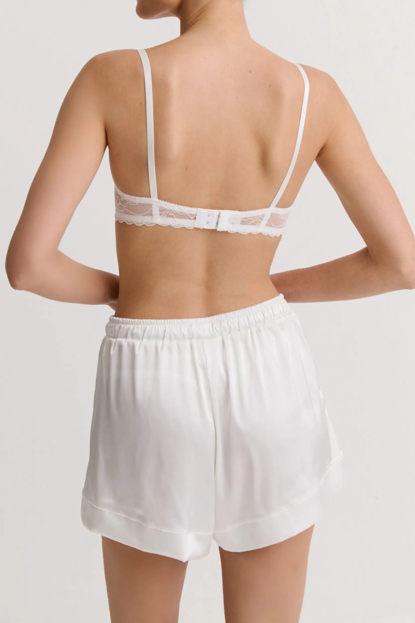 Kat The Label Baxter Boxer Ivory | Shorts