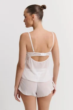Kat The Label Elle Camisole Ivory | Camis