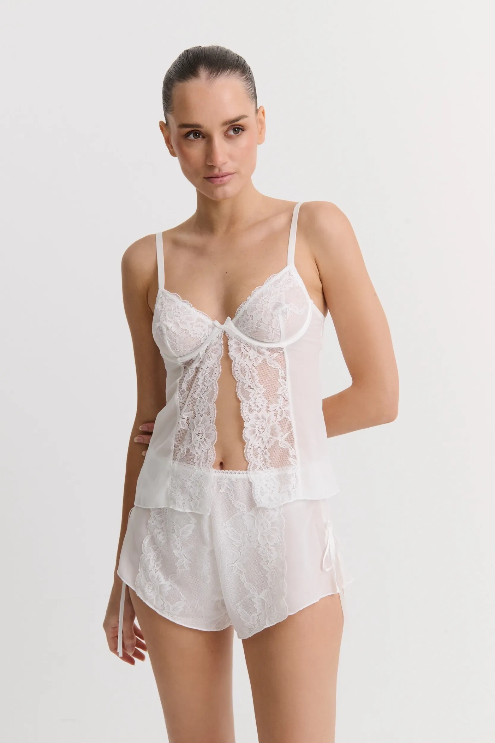 Kat The Label Elle Short Ivory | Shorts