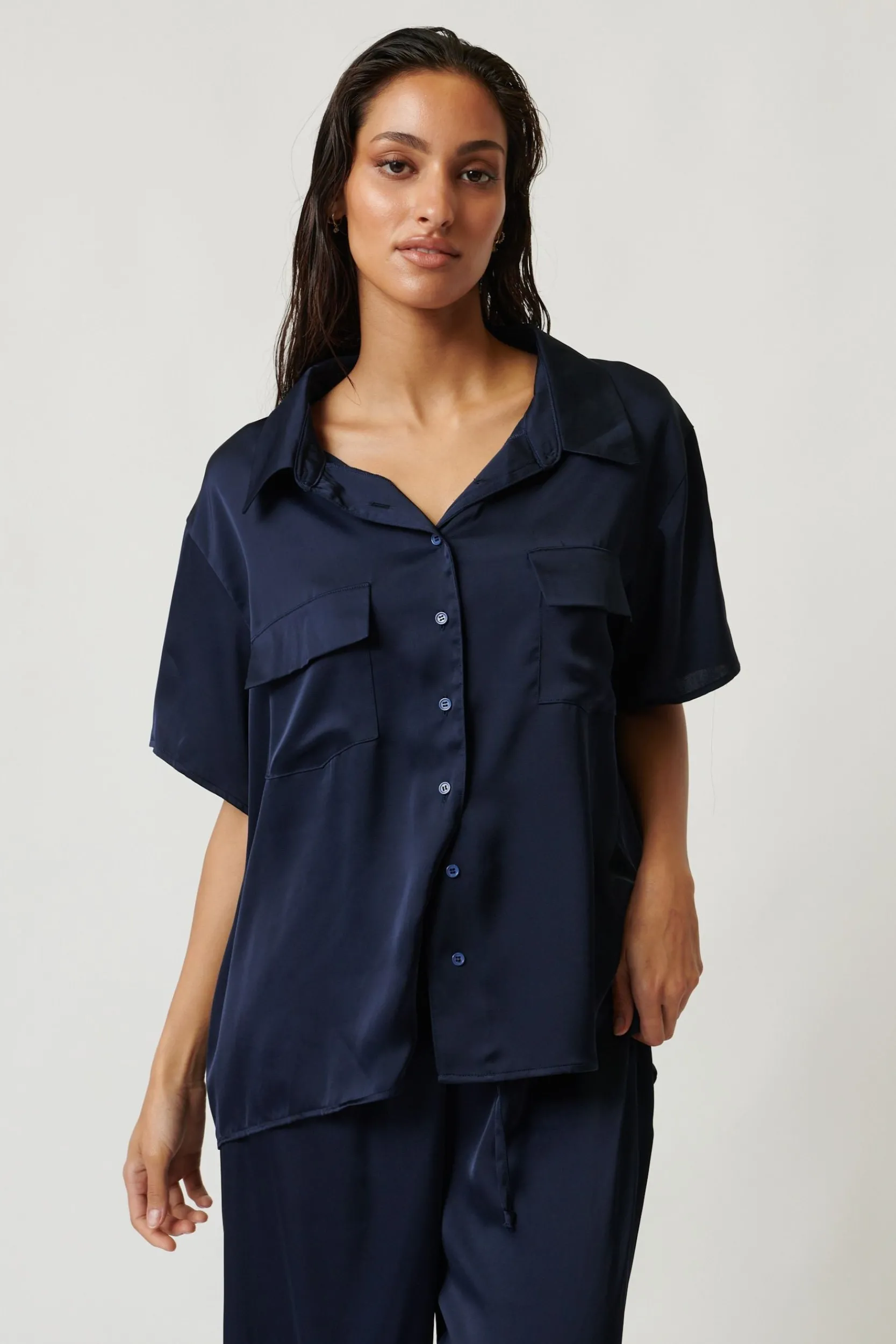 Kat The Label Gracie Pant Ink | Shorts