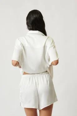 Kat The Label Gracie Short Ivory | Shorts
