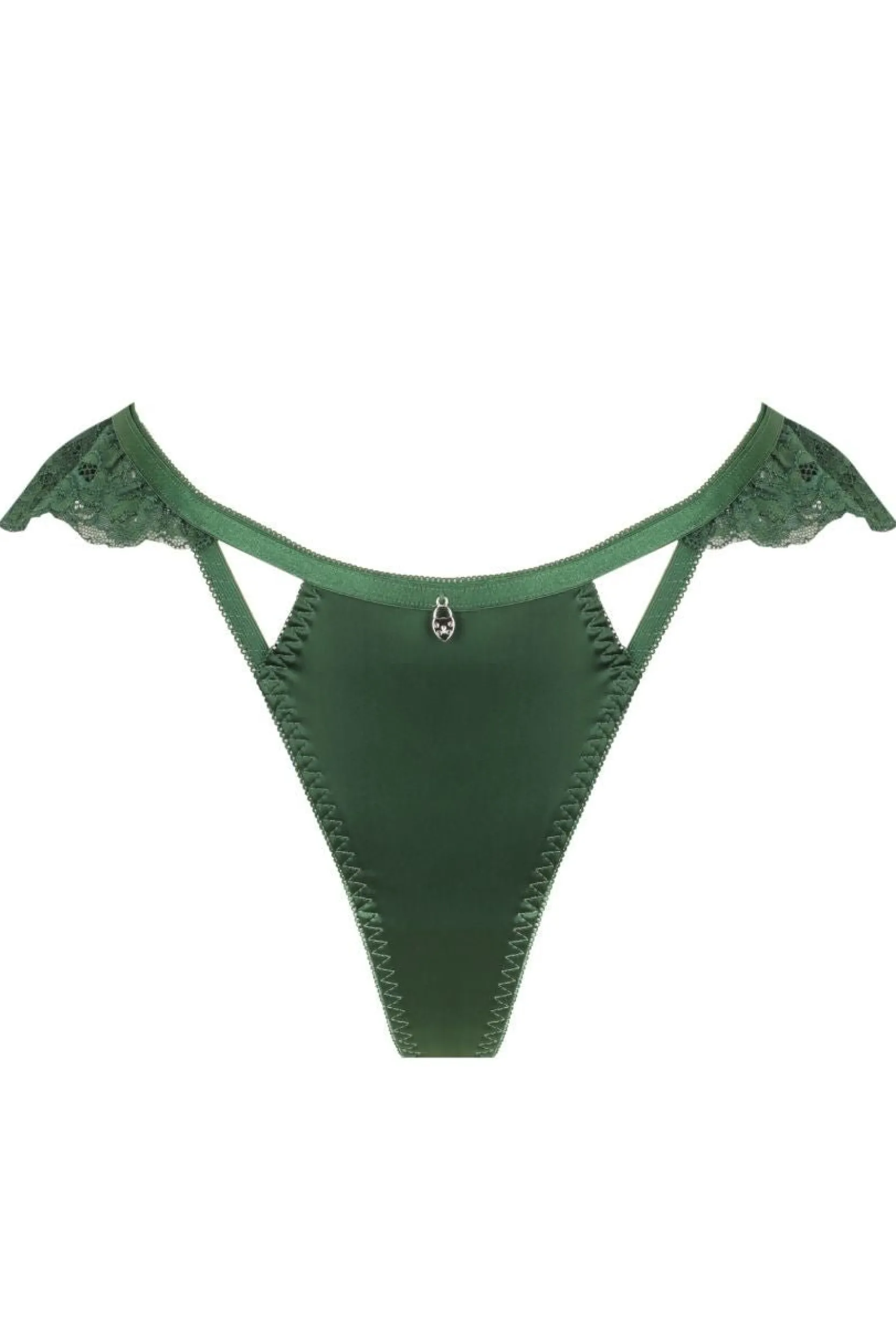 Kat The Label Hanna Thong Forest Green | Thongs