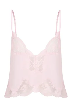 Kat The Label Harley Camisole Baby Pink | Camis