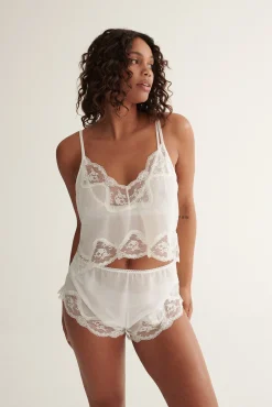 Kat The Label Harley Short Ivory | Shorts
