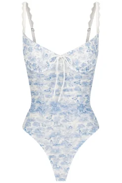 Kat The Label Hazel Bodysuit Utopia | Something Blue | Bodysuits