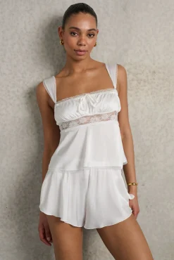 Kat The Label Isabelle Short Ivory | Shorts