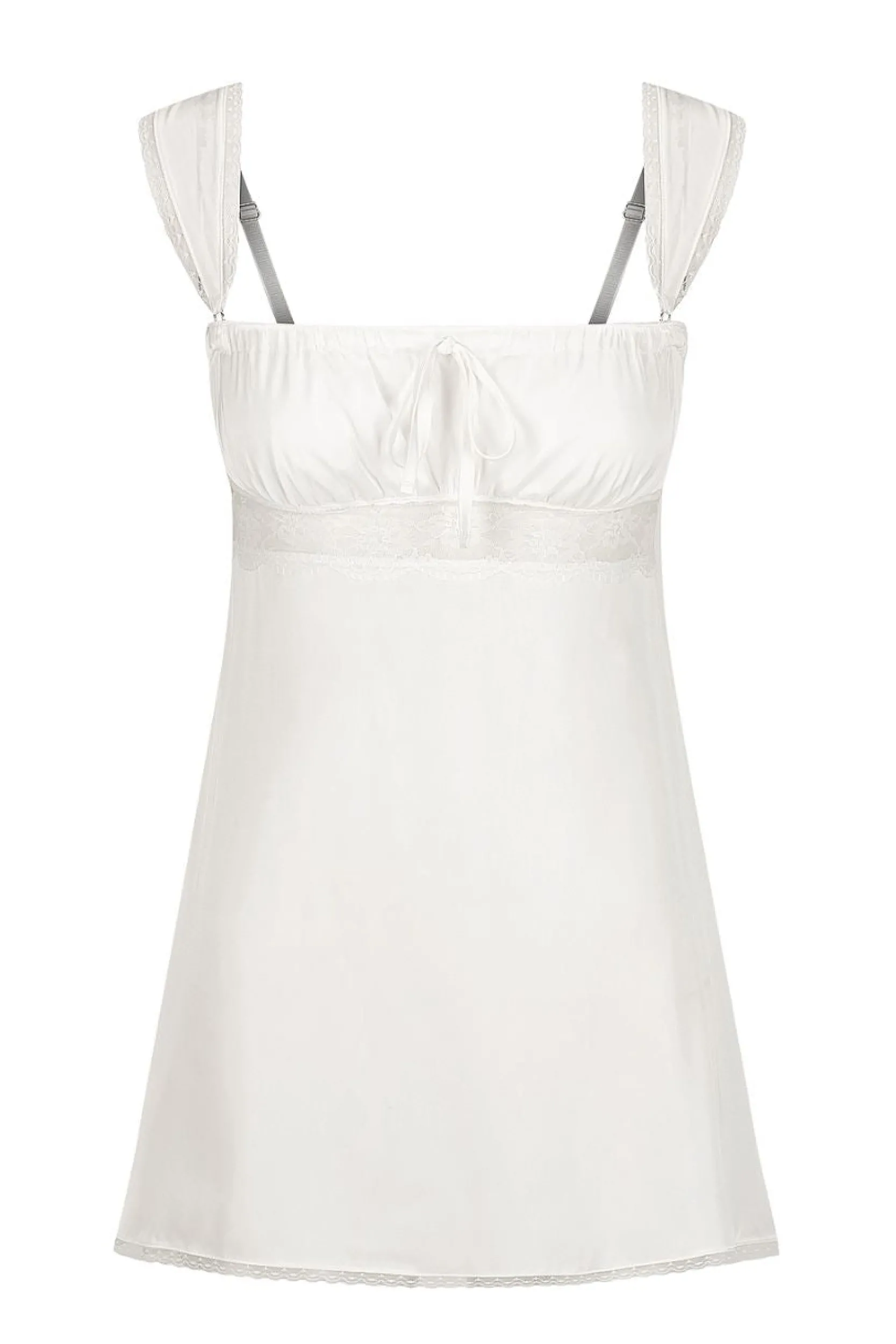 Kat The Label Isabelle Slip Ivory | Slips | Slips