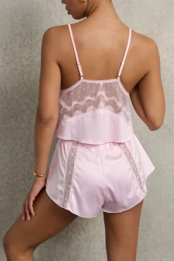 Kat The Label Lucille Camisole Flamingo Pink | Camis
