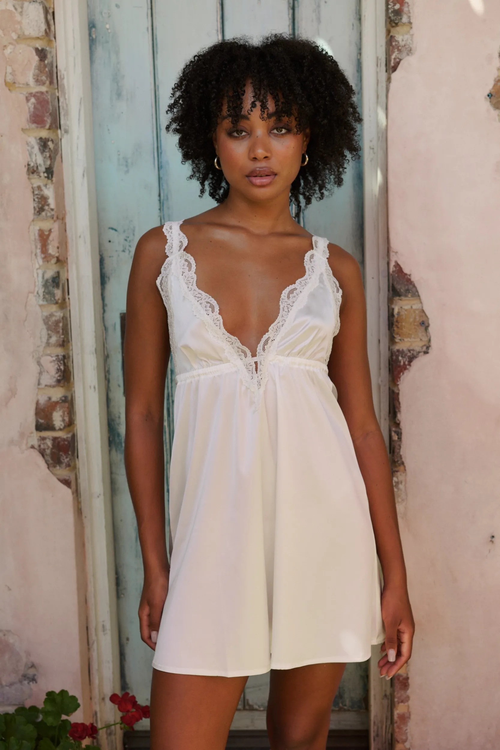 Kat The Label Murphy Slip Ivory | Slips | Slips