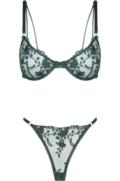 Kat The Label Nicolette Thong Set | Underwire Sets