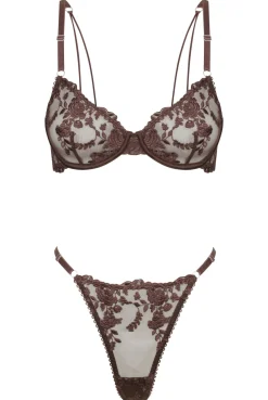 Kat The Label Nicolette Thong Set | Underwire Sets