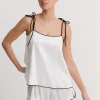 Kat The Label Piper Camisole Ivory | Camis