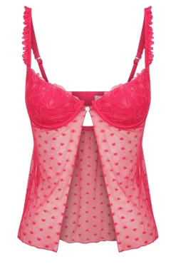 Kat The Label Romeo Camisole Hot Pink | Camis