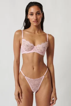 Kat The Label Rosie Thong Baby Pink | Thongs