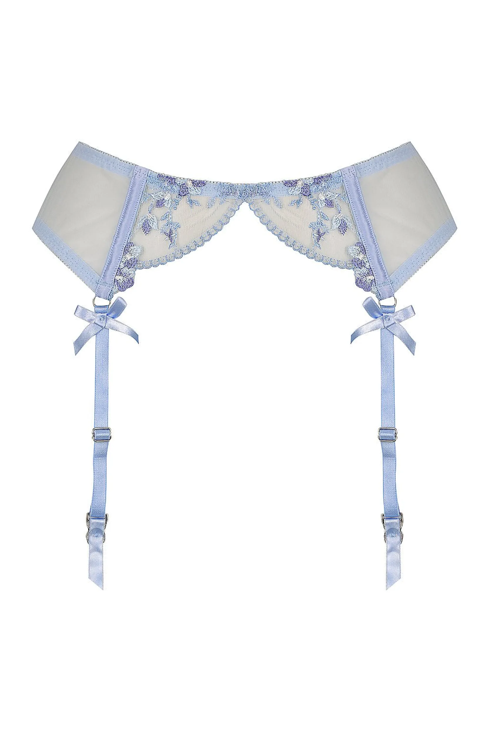 Kat The Label Sofia Garter Belt Cornflower | Garter Belts