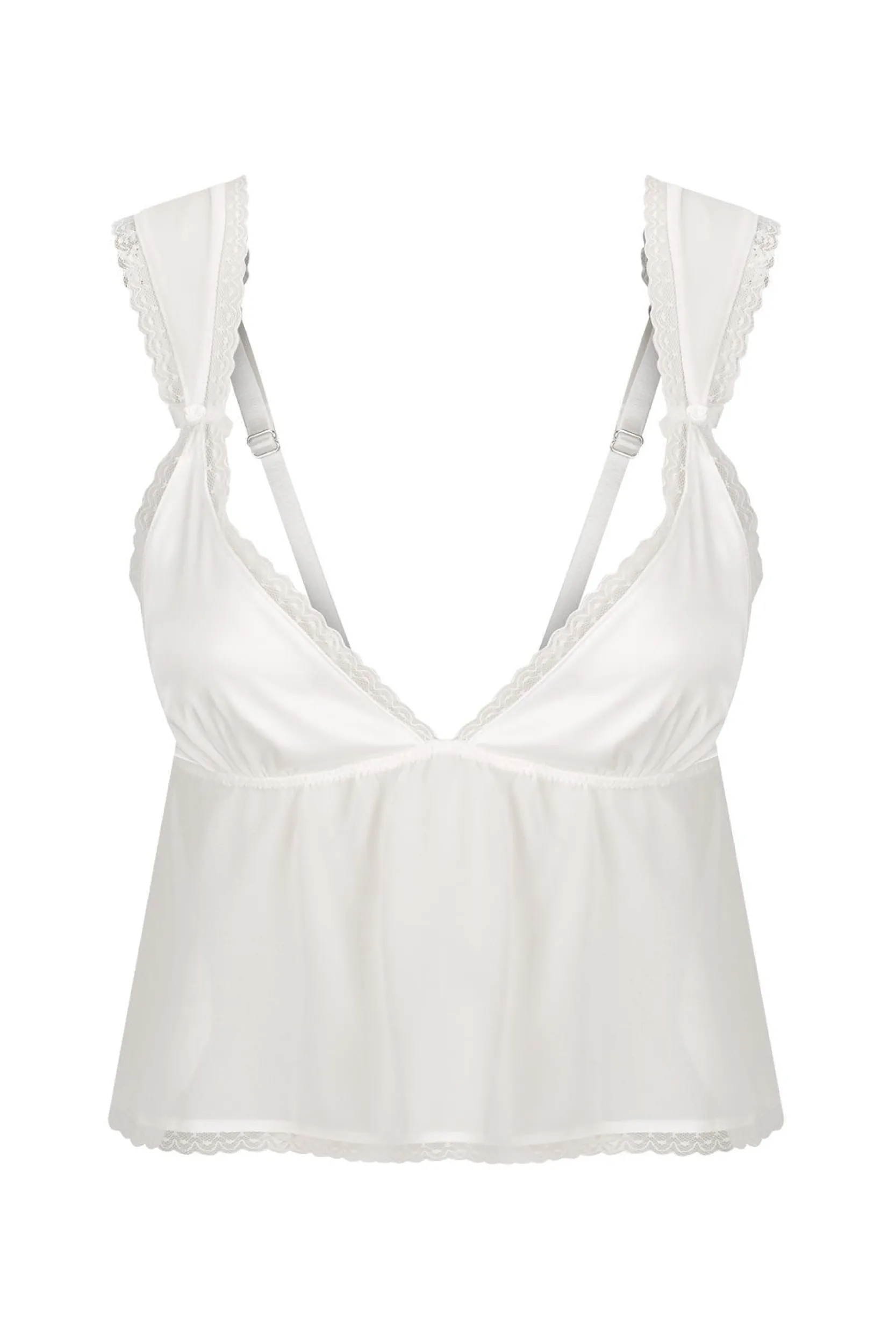 Kat The Label Tayla Camisole Ivory | Camis