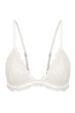 Kat The Label Tuesday Bralette White | Lingerie | Bralettes
