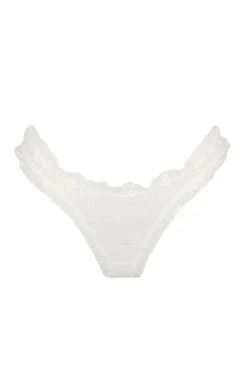Kat The Label Tuesday Brief White | Lingerie | Briefs